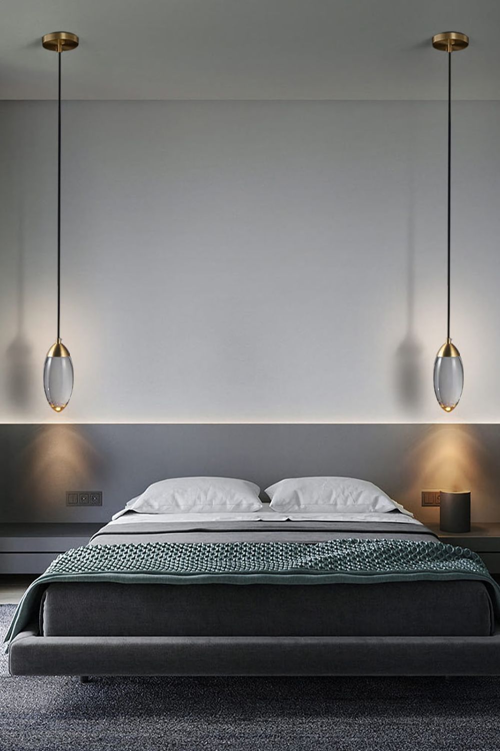 Brass Crystal Pendant Lamp - vexalamps