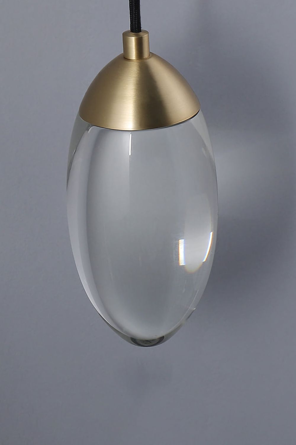 Brass Crystal Pendant Lamp - vexalamps