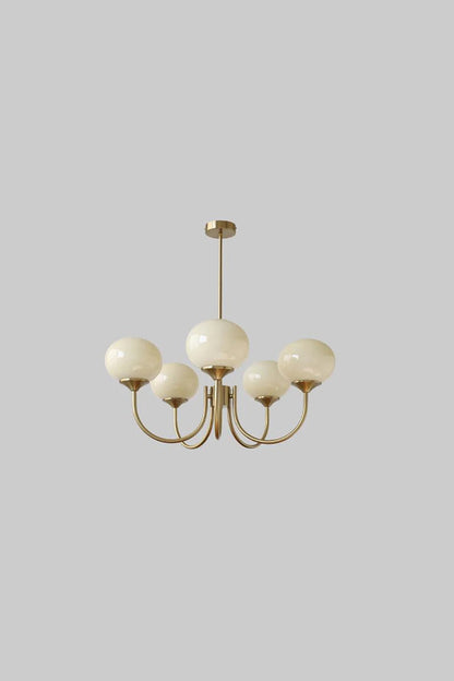 Bubble Glass Marshmallow Chandelier
