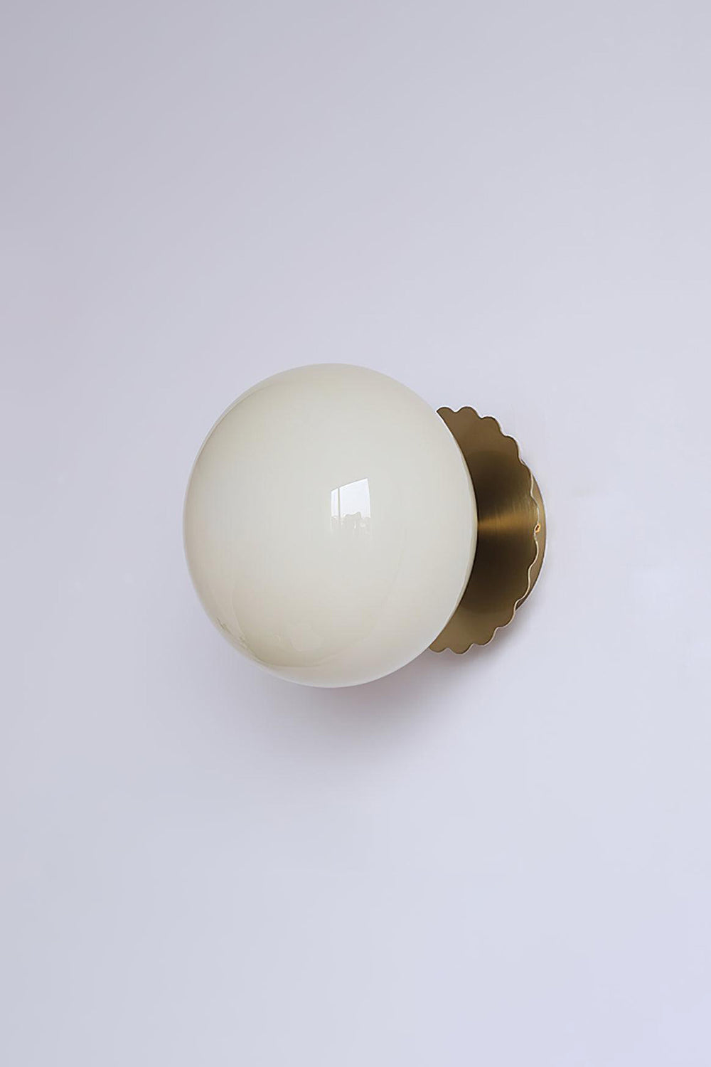 Bubble Glass Marshmallow Sconces - view 32 | vexalamps