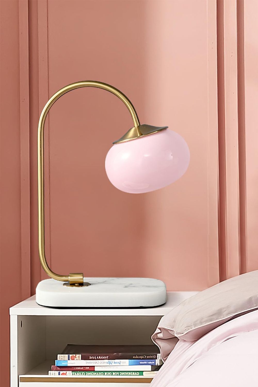 Bubble Glass Marshmallow Table Lamp - view 12 | vexalamps