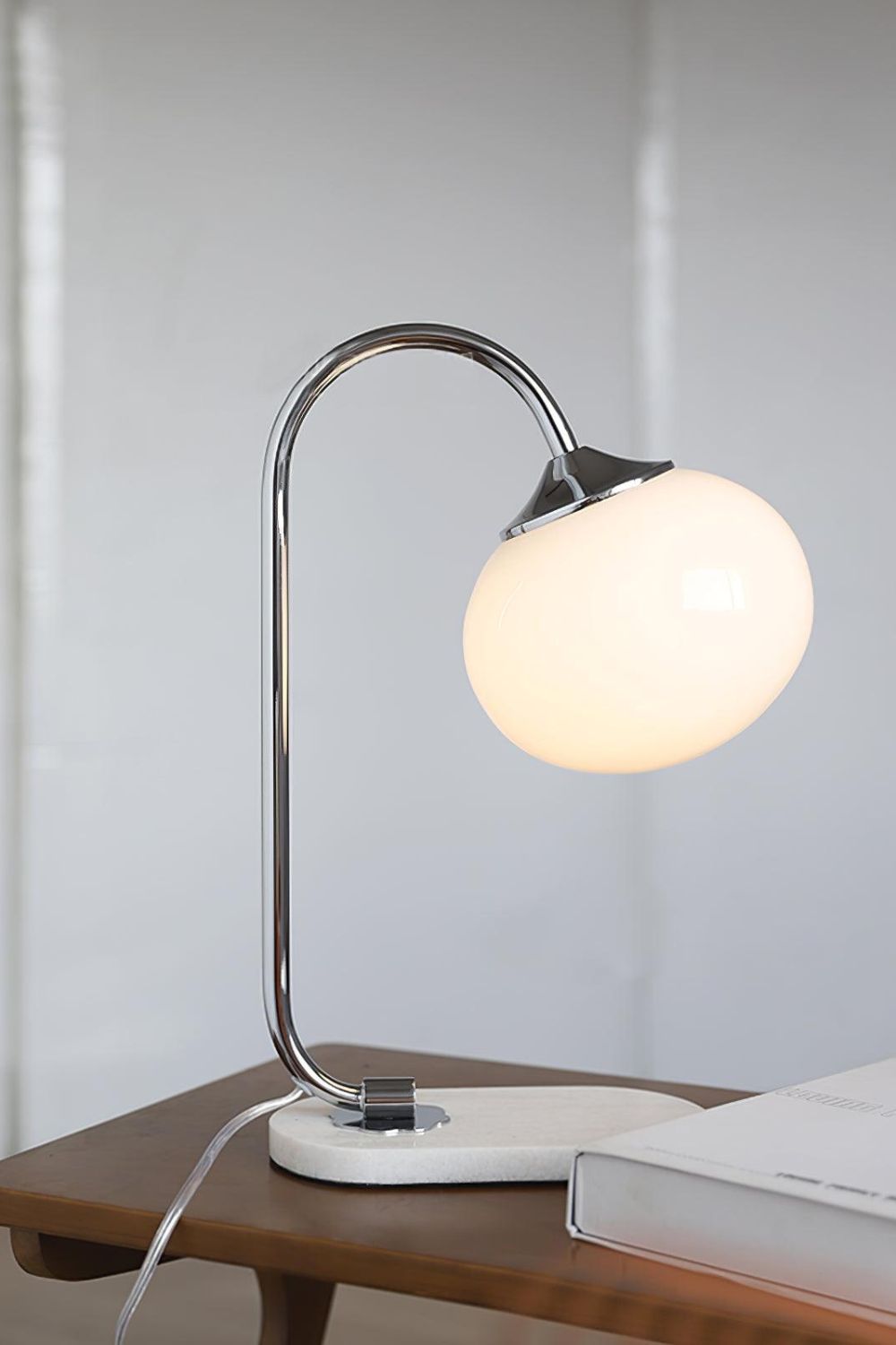 Bubble Glass Marshmallow Table Lamp - view 9 | vexalamps