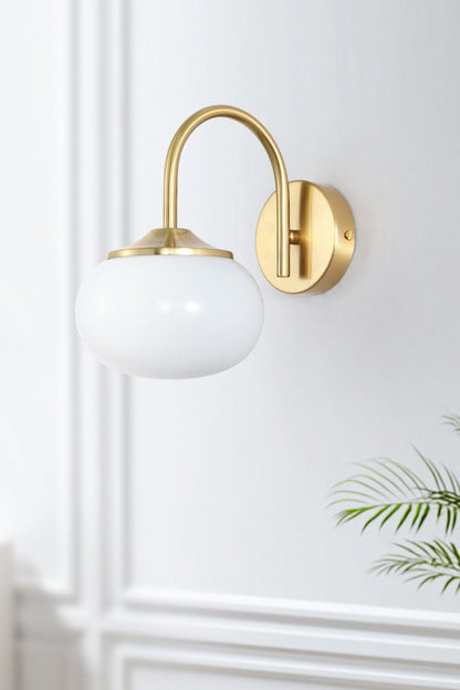 Bubble Glass Marshmallow Wall Lamp - view 3 | vexalamps
