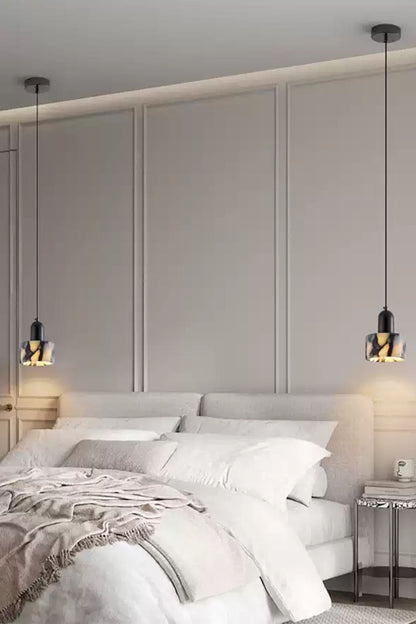 Bulgari Luxury Stone Pendant Light - view 9 | vexalamps