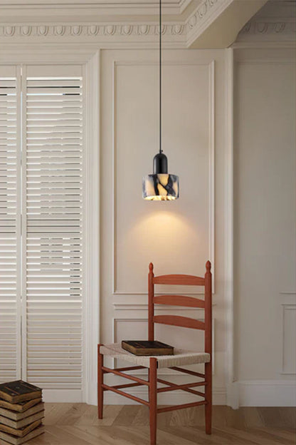 Bulgari Luxury Stone Pendant Light - view 2 | vexalamps