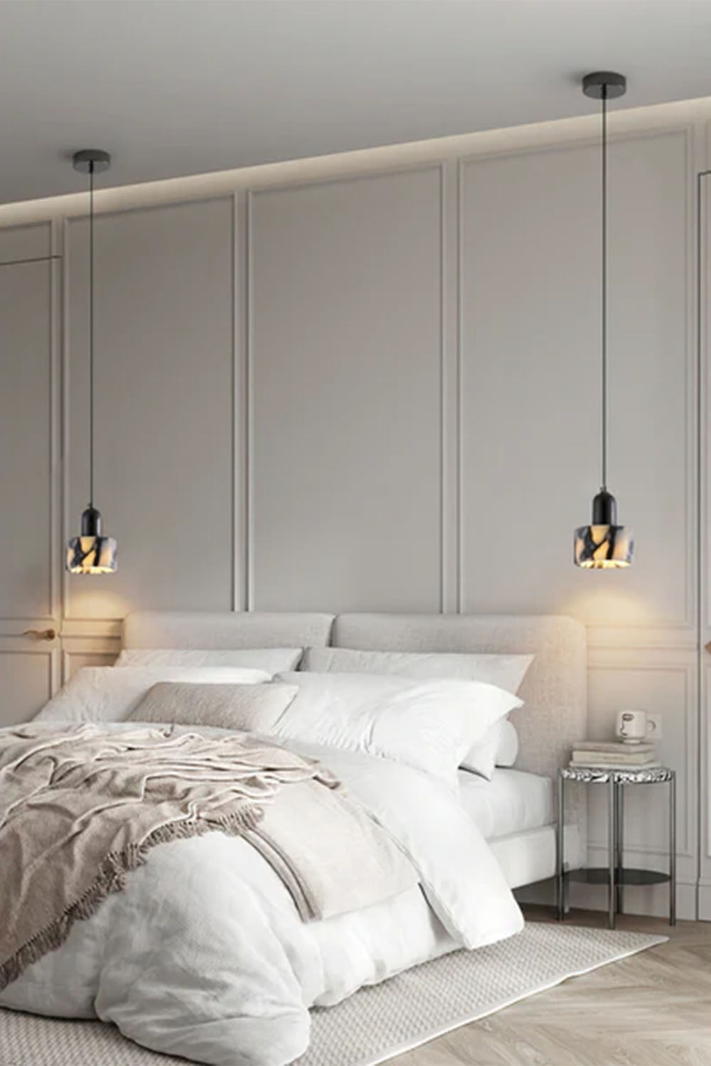 Bulgari Luxury Stone Pendant Light - view 13 | vexalamps