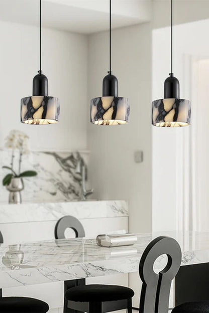 Bulgari Luxury Stone Pendant Light - view 7 | vexalamps