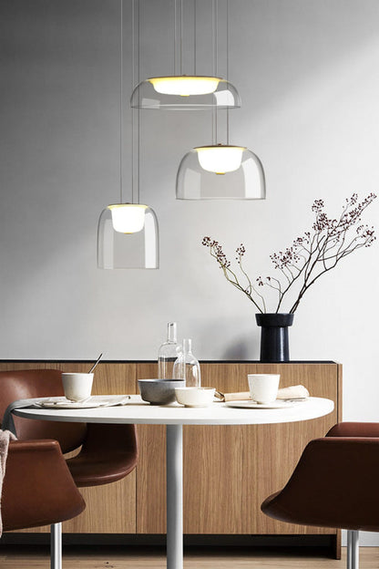CLIFTON Glass Pendant Light - vexalamps