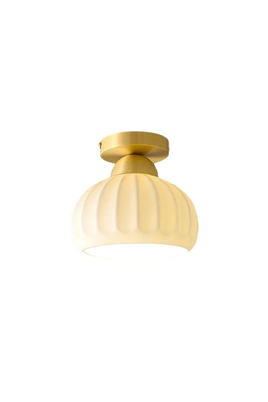 Ceramic Brass Ceiling Light | vexalamps