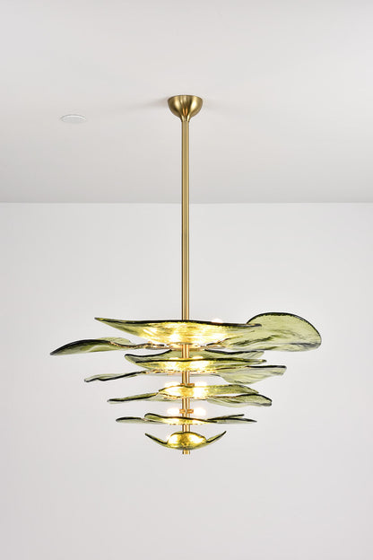 Chandelier Green - view 4 | vexalamps