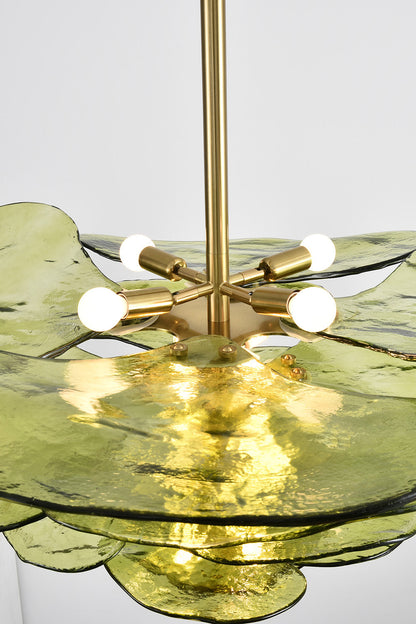Chandelier Green - view 8 | vexalamps