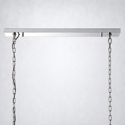 Ellington Alabaster Rectangular Chandelier 54’’ - Chandelier