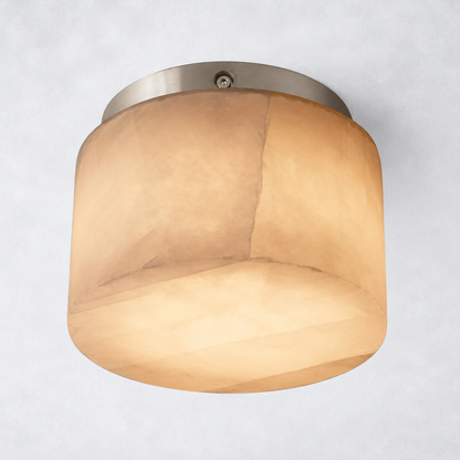 Marquise Round Flushmount 6’’10’’14’’ - Satin Nickel / 6’’ D - Flushmount