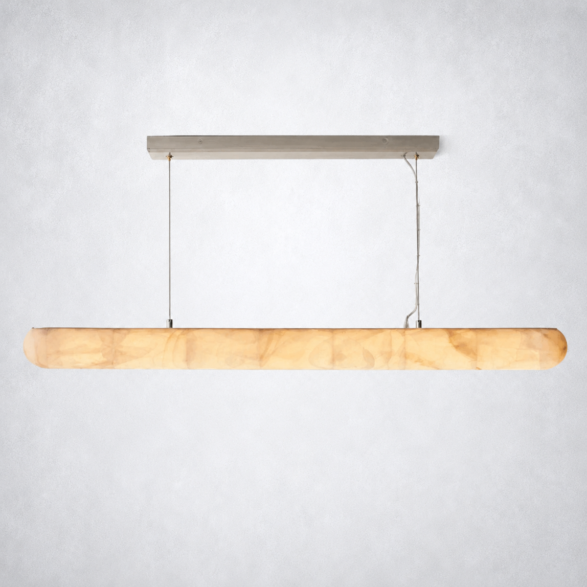 Marquise Lisa Linear Chandelier 60″ - Satin Nickel - Chandelier