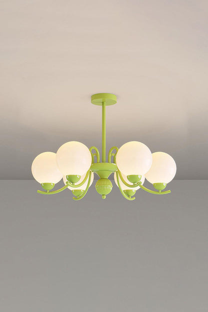 Citrus Globe Chandelier - view 15 | vexalamps
