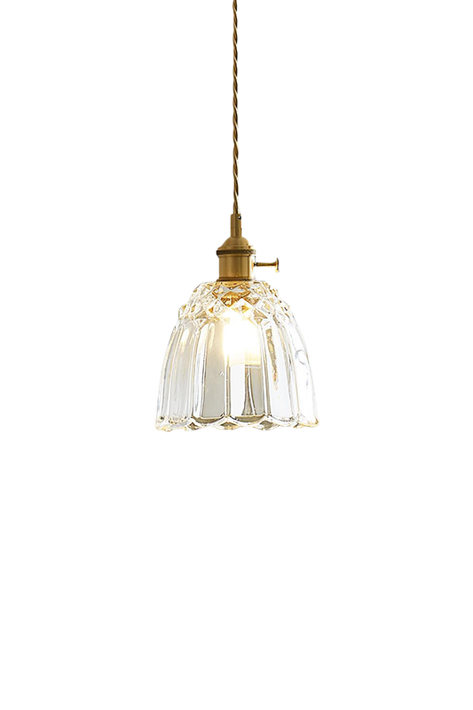 Clear Glass Fulbright Pendant Light | vexalamps