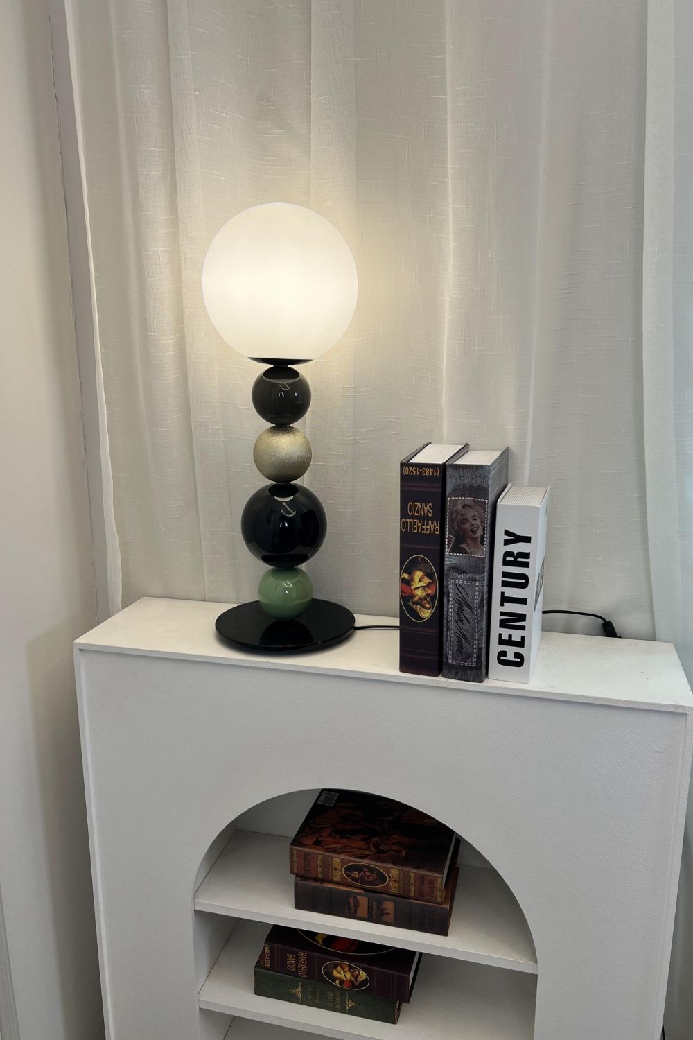 Colorful Round Ball Table Lamp - view 17 | vexalamps