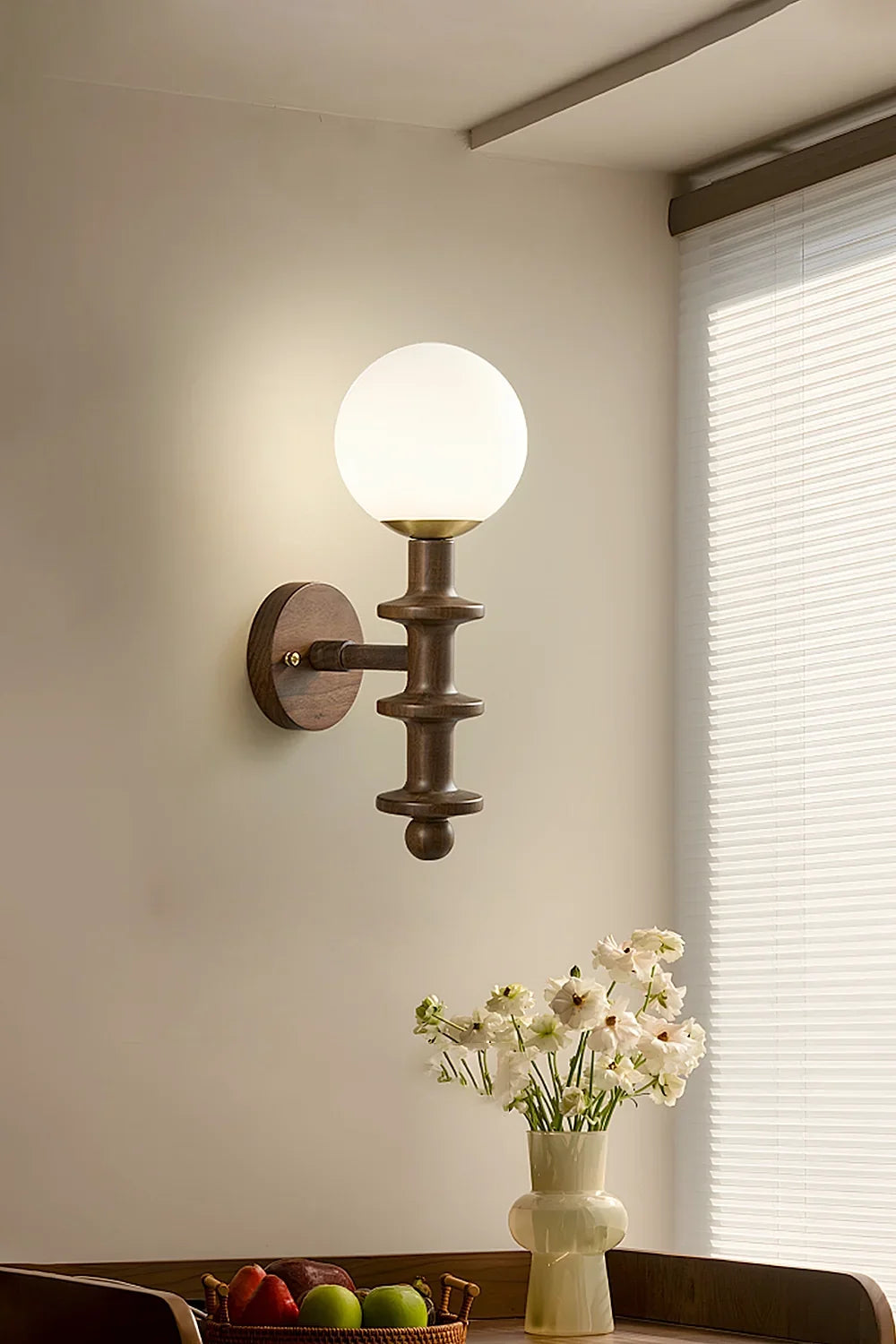Coslett Wood Wall Lamp - view 4 | vexalamps