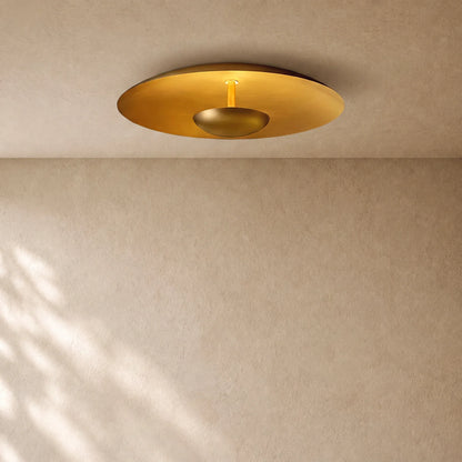 Cosm Flushmount - gold / 18’’