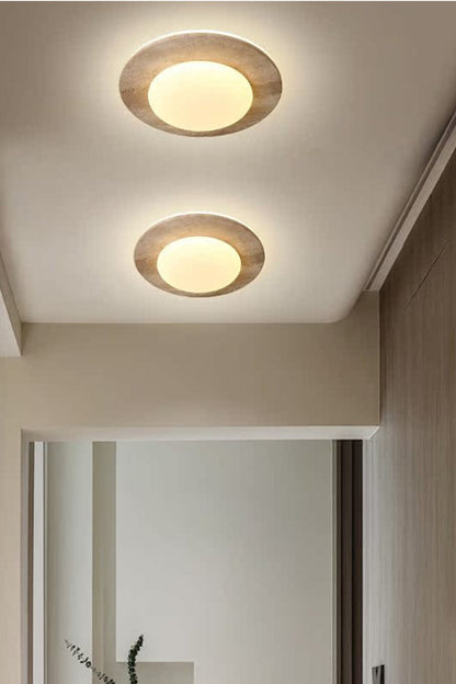 Cream Wabi-Sabi Ceiling Lamp - view 3 | vexalamps
