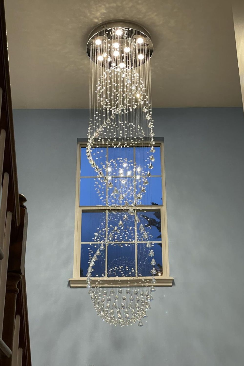 Crystal Ball Chandelier - vexalamps