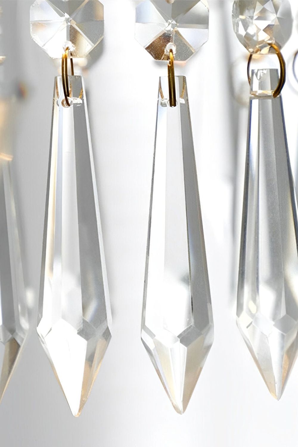 Crystal Palm Leaf Pendant Light - view 17 | vexalamps