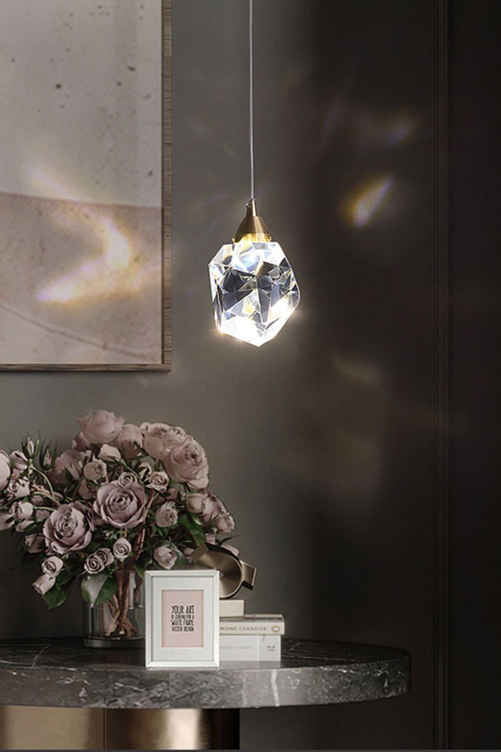 Crystal Pendant Lamp - vexalamps