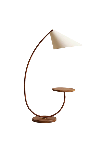 Curved Shelf Floor Lamp | vexalamps