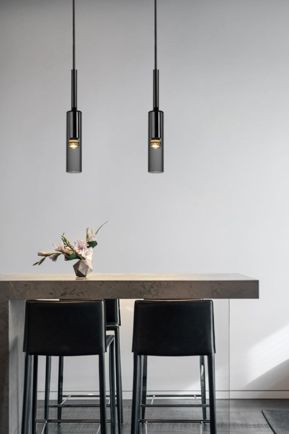 Dariel-Long Hanging Light - vexalamps