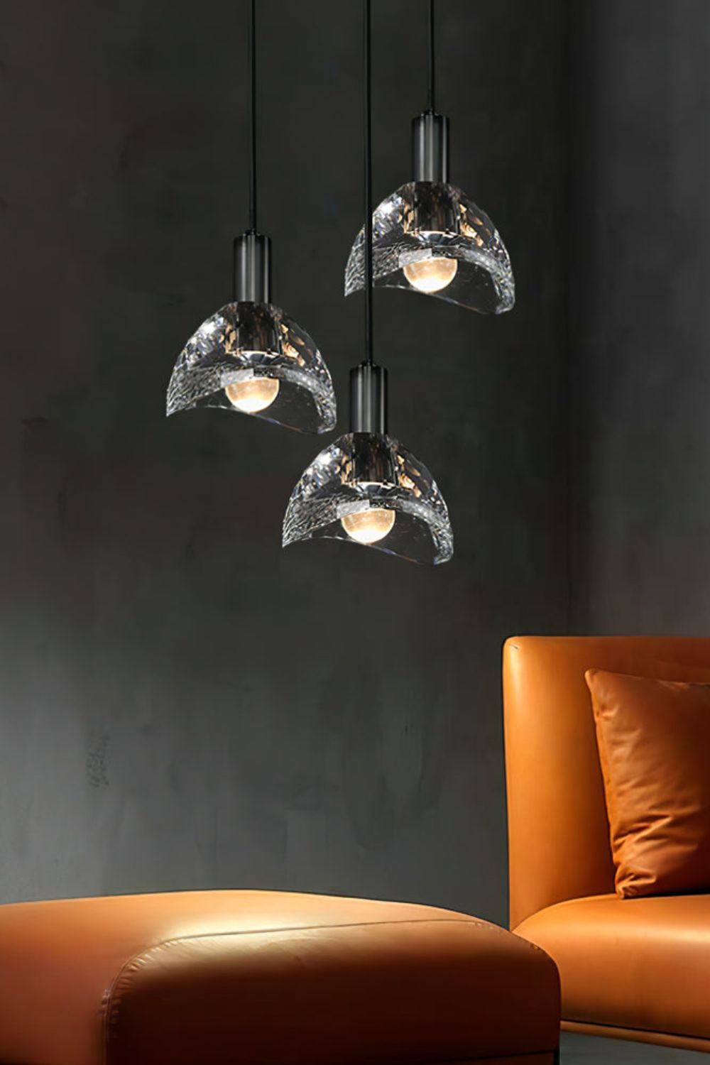 Ebbe Crystal Pendant Lamp - vexalamps