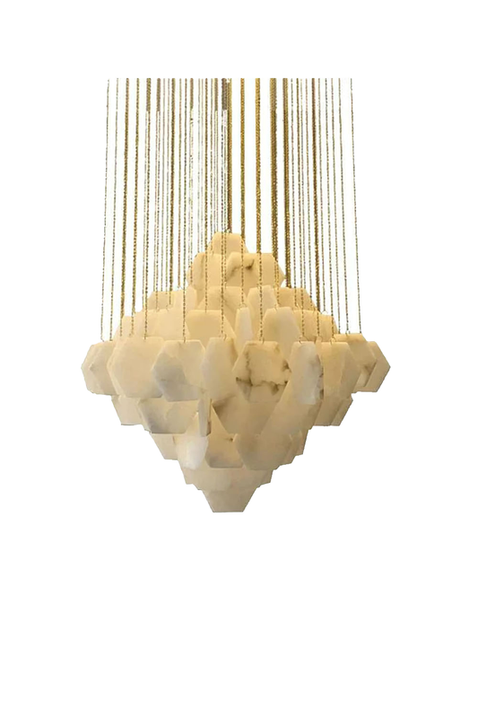 Eclipse Marble Cascade Chandelier | vexalamps