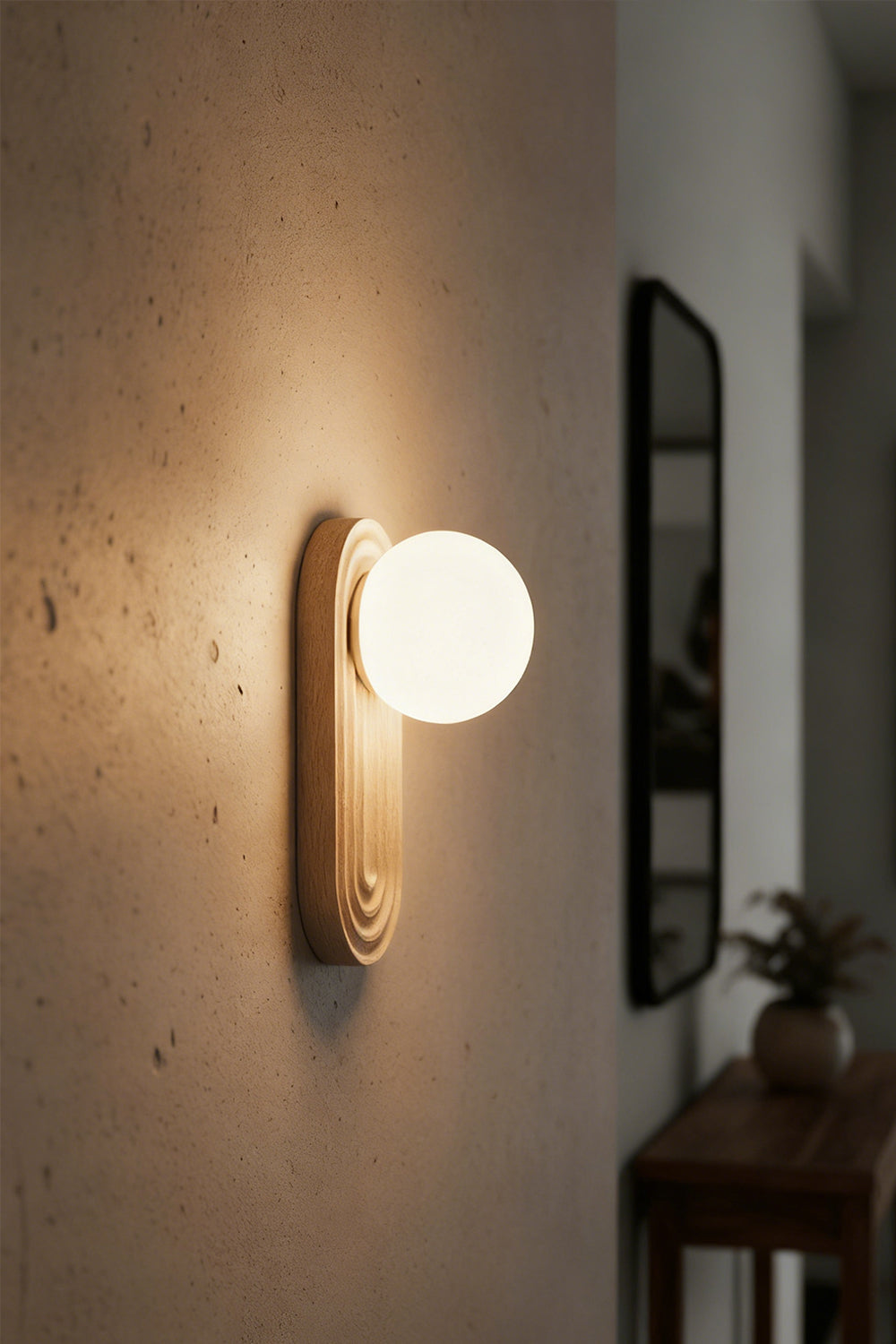 Elegant Travertine Wall Light - view 11 | vexalamps