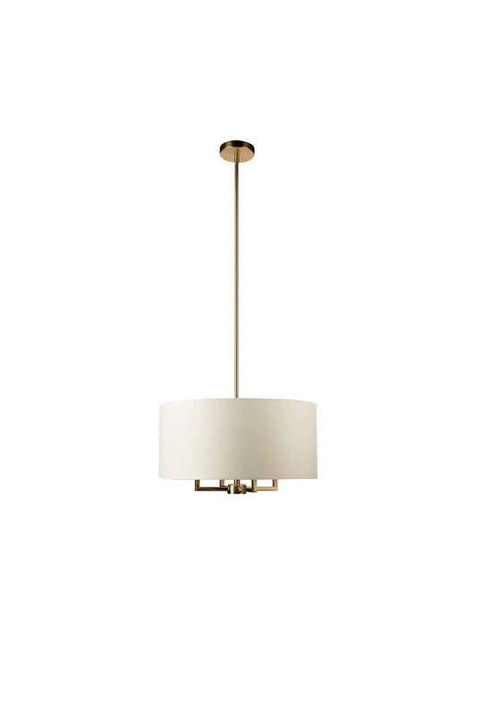 Emery Fabric Chandelier | vexalamps
