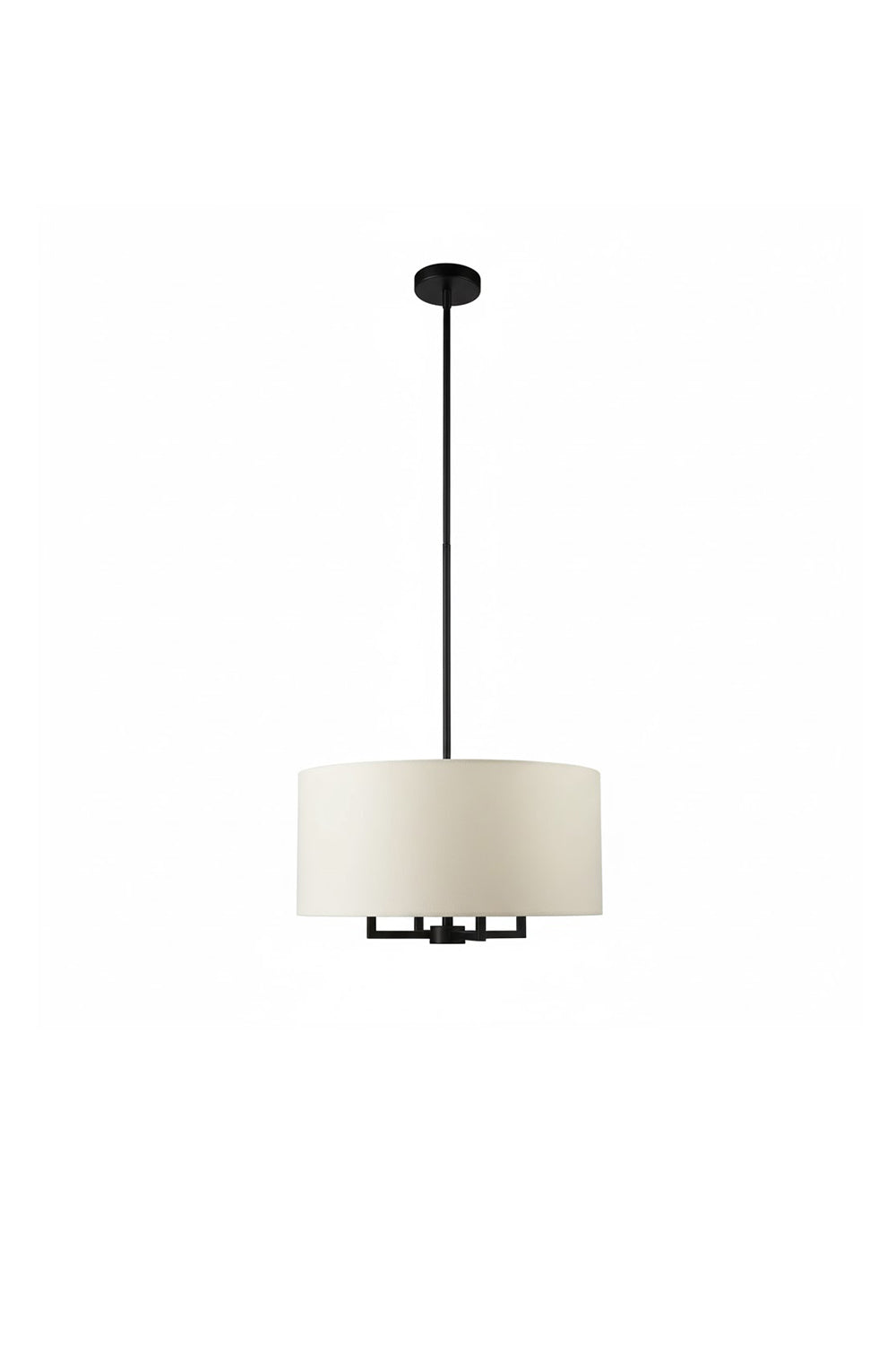 Emery Fabric Chandelier - view 17 | vexalamps