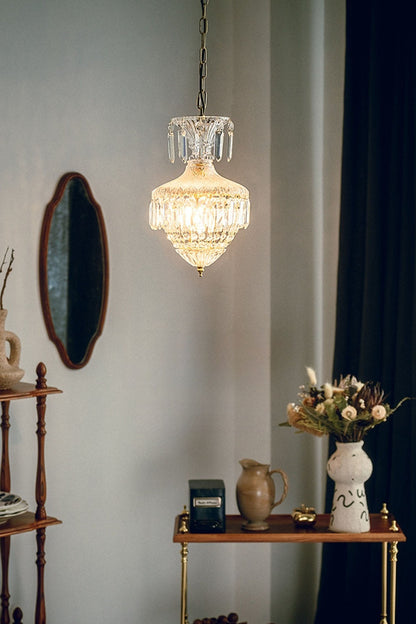 Empire Crystal Pendant Lamp - view 2 | vexalamps