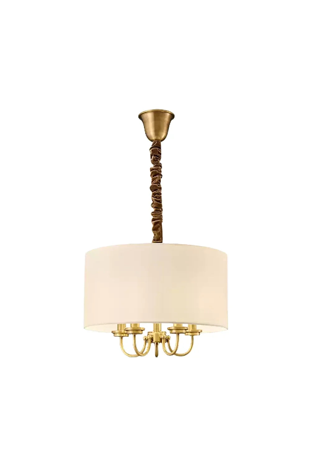 Fabric Cylindrical Pendant Lamp | vexalamps