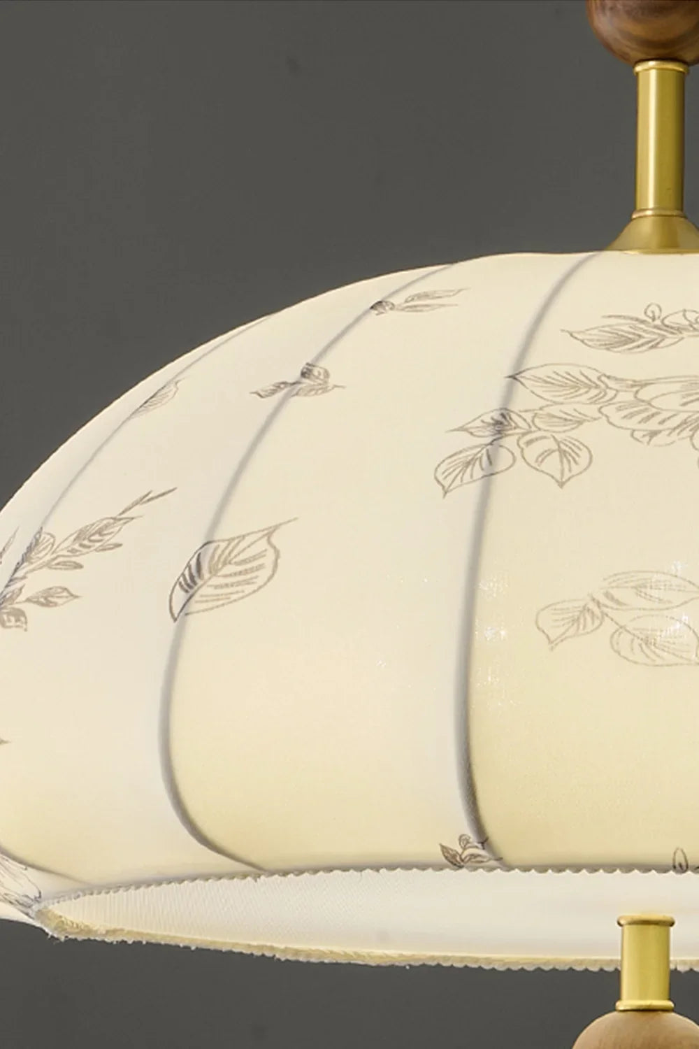 Fabric Trigg Pendant Lamp - view 9 | vexalamps