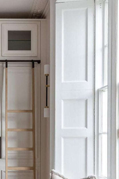 Cylindrical Glass Farol Wall Light - view 14 | vexalamps