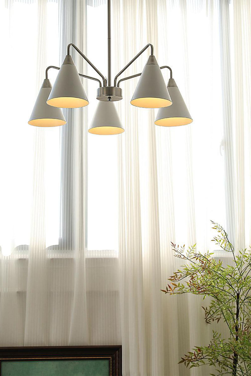 Fashion Cono Chandelier - view 5 | vexalamps