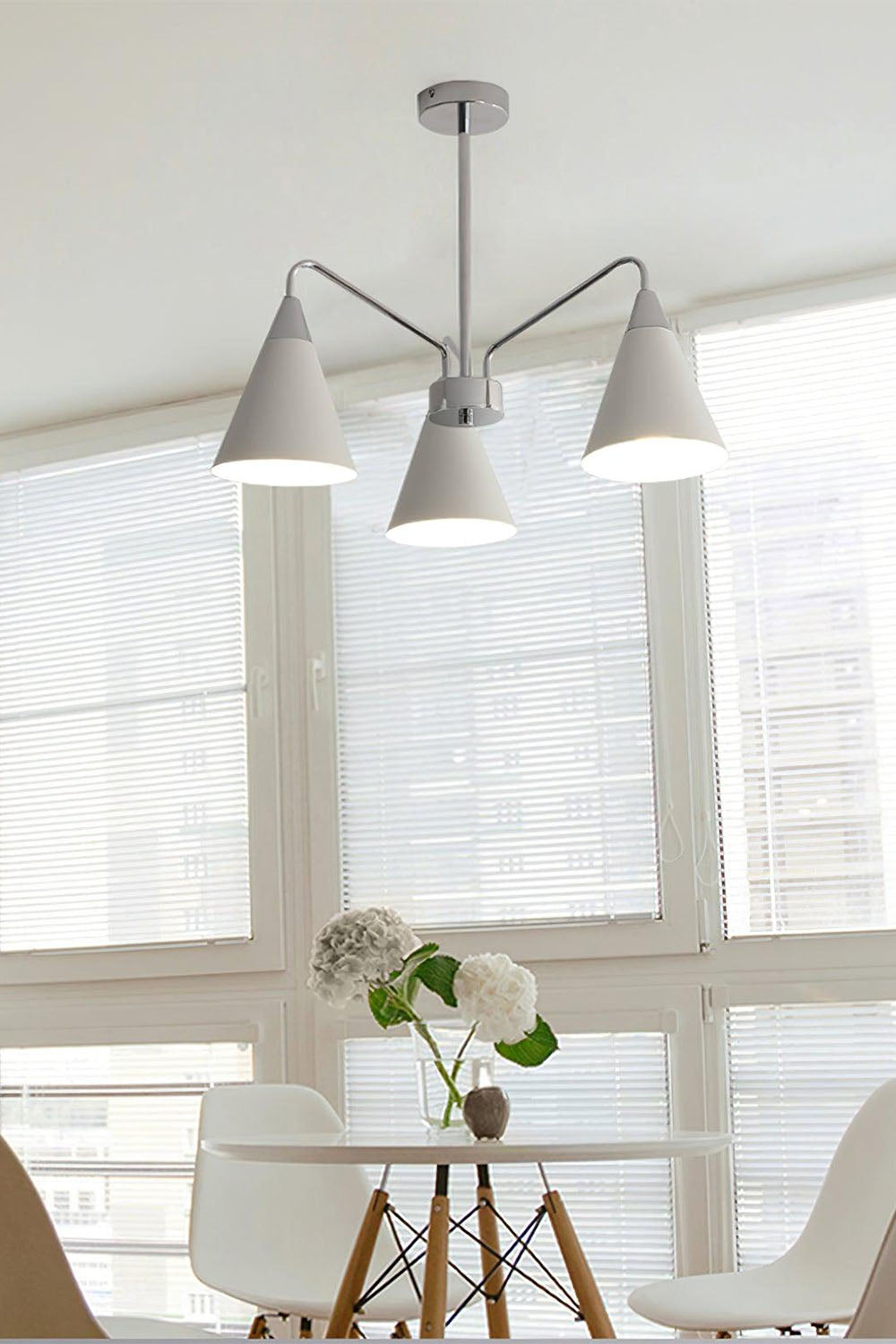 Fashion Cono Chandelier - view 8 | vexalamps