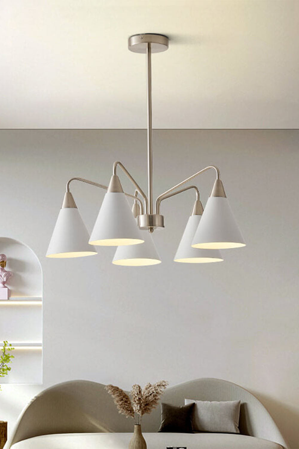 Fashion Cono Chandelier - view 19 | vexalamps