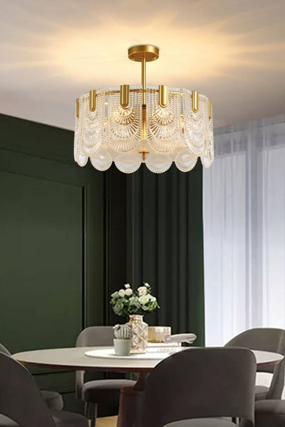 Fashional Crystal Glass Chandelier - vexalamps