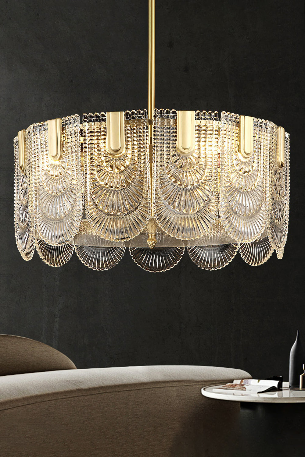 Fashional Crystal Glass Chandelier - vexalamps