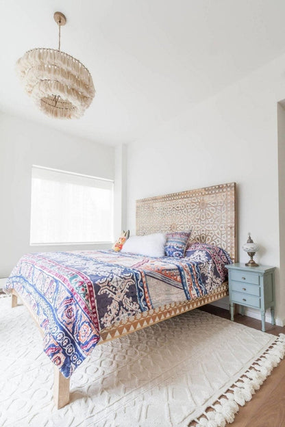 Fabric Fela Tassel Chandelier - view 18 | vexalamps