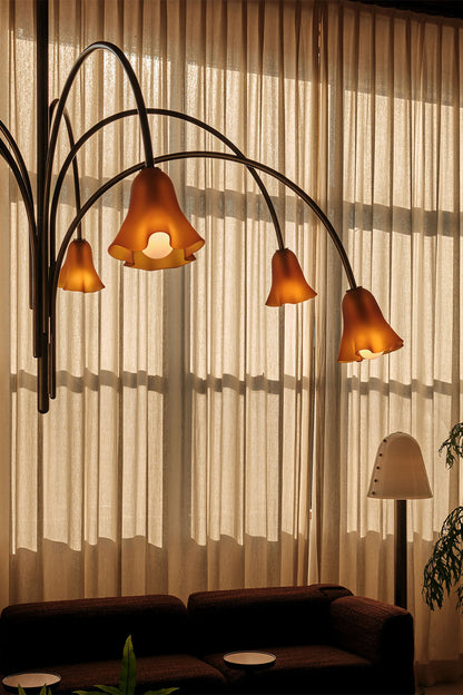 Flora Tulip Series Chandelier - view 16 | vexalamps