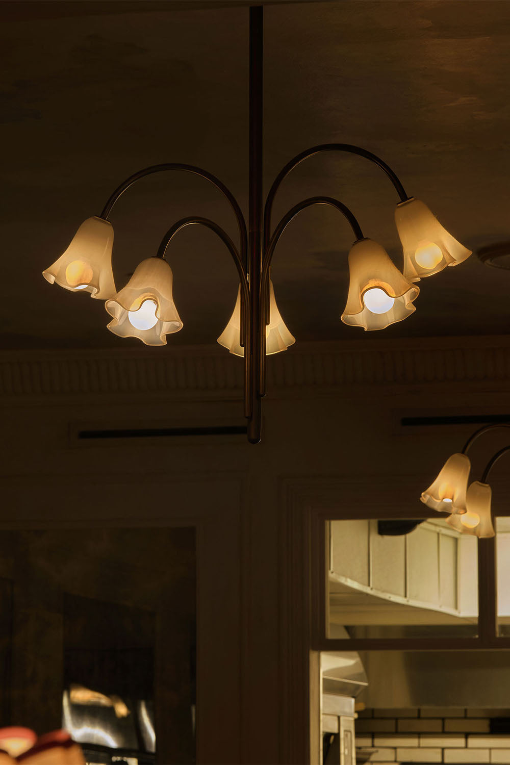 Flora Tulip Series Chandelier - view 5 | vexalamps