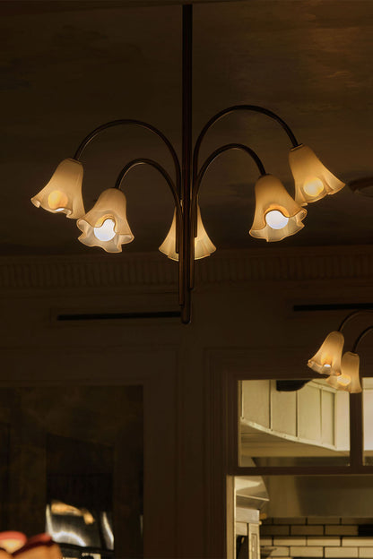 Flora Tulip Series Chandelier - view 5 | vexalamps