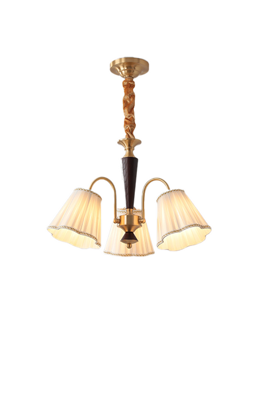 Flower Fabric Chandelier | vexalamps