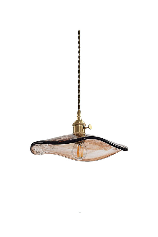 Flower Petal Glass Pendant Light - vexalamps