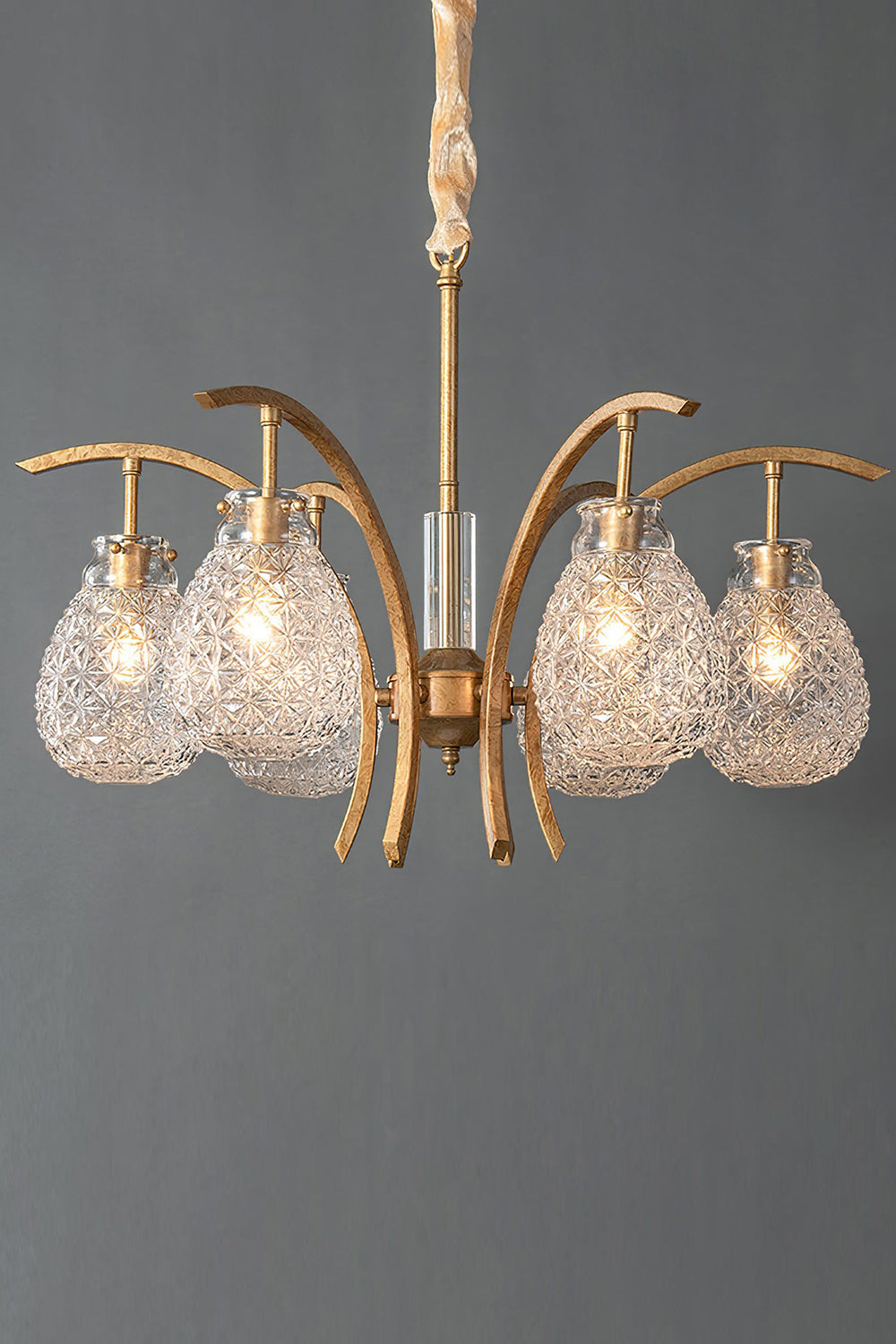 Flower bag chandelier - view 13 | vexalamps